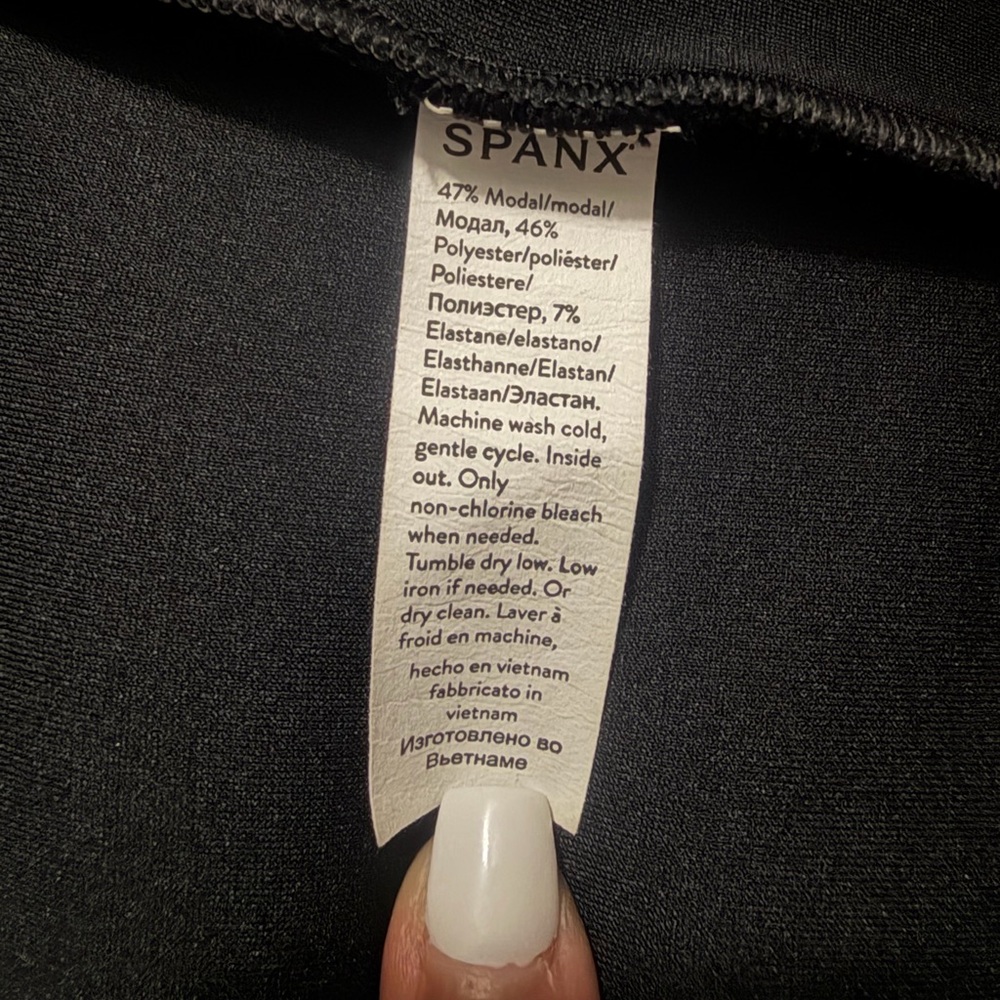SPANX Black Women's Lightweight Jacket - Picture 8 of 9